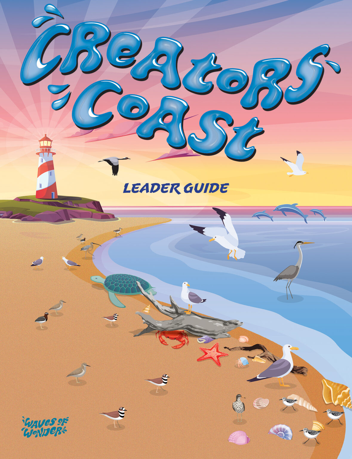 VBS 2025 Creators Coast Leader Guide Shine Living in God's Light