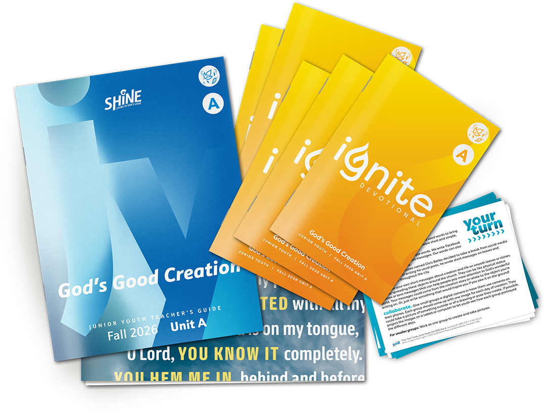 Fall 2026 Unit A Junior Youth PRINT Teaching Kit