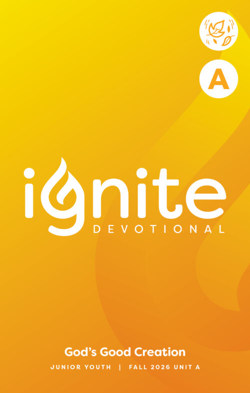 Fall 2026 Unit A Junior Youth PRINT Ignite Devotional