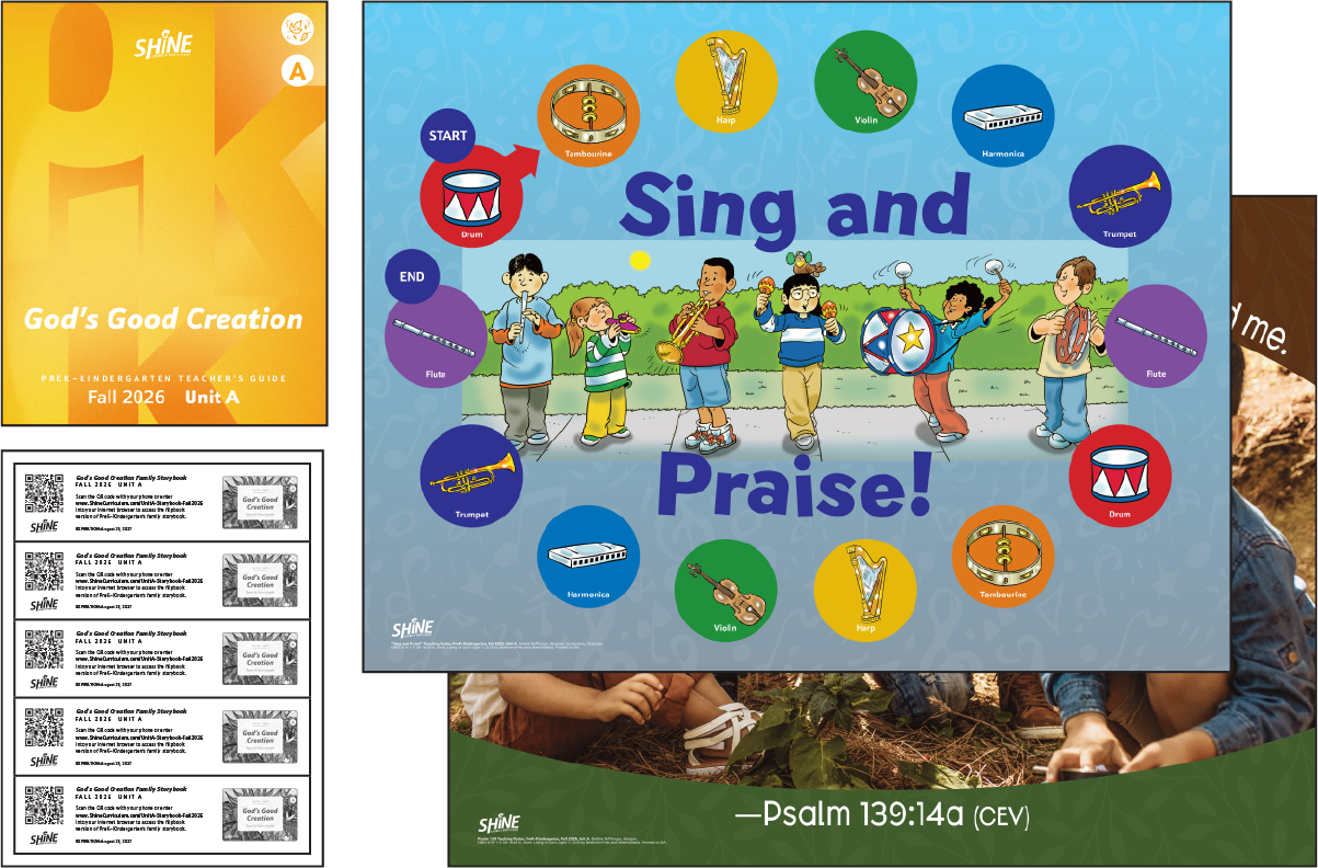 Fall 2026 Unit A PreK–Kindergarten DIGITAL Teaching Kit
