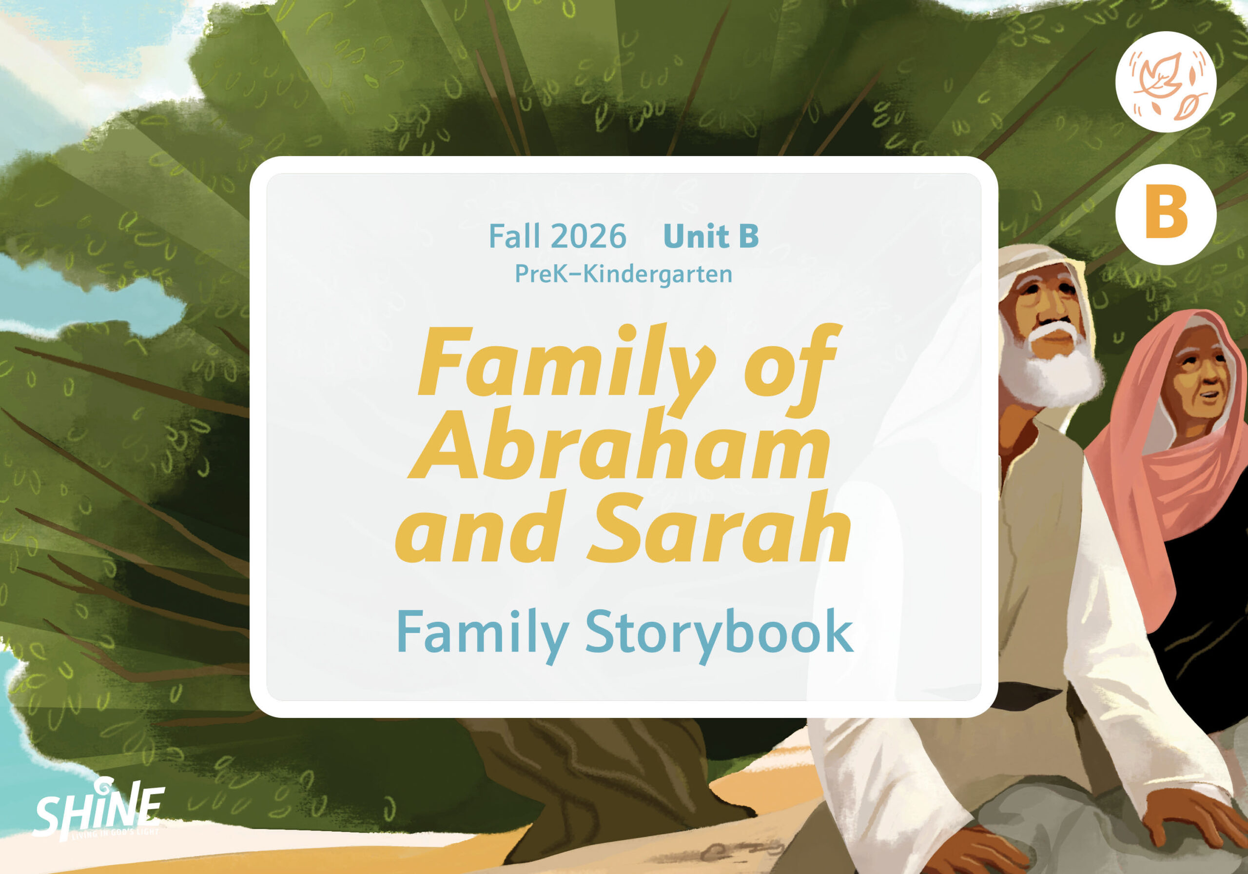 Fall 2026 Unit B PreK–Kindergarten PRINT Family Storybook