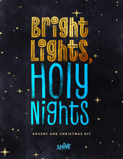 "Bright Lights Holy Nights" Advent and Christmas Kit (individual purchase)